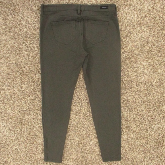 Liverpool Pants Women's 6 Peat Green‎ Madonna Skinny Legging Stretch Trousers - Picture 2 of 9